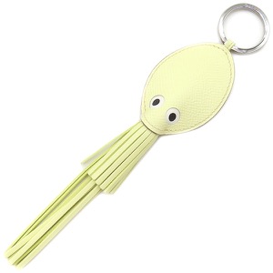 エルメス チャーム プルプ ヴォーエプソン イエロー未使用 黄色 タコ オクトパス POULPE  中古
