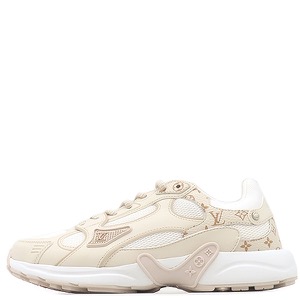 ルイヴィトン スニーカー LV オリンピア ベージュ #36  白  1AHOL1 中古
