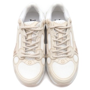ルイヴィトン スニーカー LV オリンピア ベージュ #36  白  1AHOL1 中古