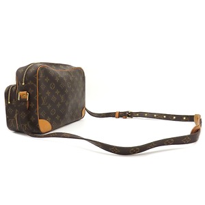 ルイヴィトン ショルダーバッグ ナイル モノグラムキャンバス ブラウン 茶 斜め掛け  M45244 中古