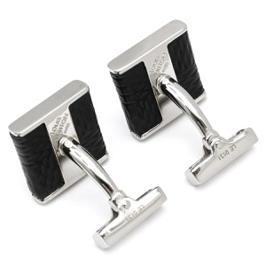 ルイヴィトン カフス ブトン ドゥ マンシェット ソーホー ダミエグラフィットキャンバス ブラック 黒 カフリンクス  M65072  中古