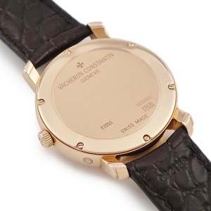 ヴァシュロン・コンスタンタン マルタ パワーリザーブ デイト 83060/000R-9288 K18PG無垢 スモセコ 手巻き