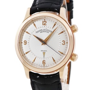 ジャガールクルト マスターメモボックス 144.2.94 K18PG無垢 アラーム アンティーク トリチウム 手巻き