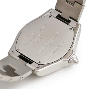 カルティエ ロードスター S LM W6206017 デイト ローマン シルバー トノウ 自動巻き