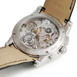 ロジェデュブイ エクスカリバー 42 クロノグラフ DBEX0389 ローマン スモールセコンド ネイビー 自動巻き