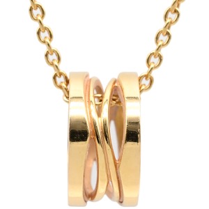 ブルガリ ネックレス ビーゼロワン レジェンド ネックレス K18PG ゴールド B-zero1 ペンダント 18K 750PG 中古