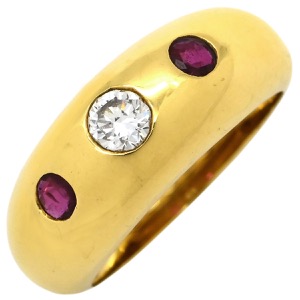 カルティエ リング 指輪 ダフネリング K18YG ゴールド #52(JP12) 750 18K YG  中古