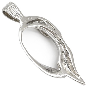 ペンダントトップ ダイヤ Pt900 シルバー ネックレストップ  中古