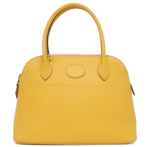 エルメス 2WAYバッグ ボリード27 クシュベル イエロー 黄色 ショルダー  中古