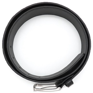 ボッテガヴェネタ ベルト イントレチャート カーフ ブラック 黒  609182 中古