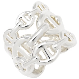 エルメス リング 指輪 シェーヌダンクル アンシェネ GM シルバー925 シルバー #48(JP8) アクセサリー AG925  中古