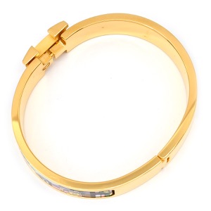 エルメス ブレスレット クリックH PM 24番地のミステリー GP マルチカラー Hブレス バングル 中古