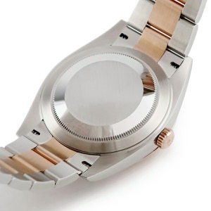 ロレックス デイトジャスト 41 126331 ランダム番 K18エバーRG×SS コンビ サンダスト オイスター 自動巻き