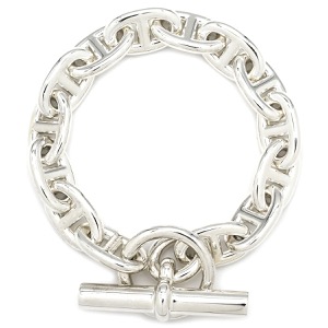 エルメス ブレスレット シェーヌダンクル MM シルバー925 シルバー 14コマ スターリングシルバー SV925 Ag925  中古