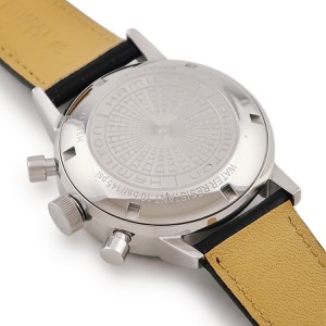 ハミルトン イントラマティック オートクロノグラフ H384160 OH済 デイト タキメーター アイボリー 自動巻き