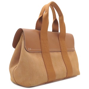 エルメス ハンドバッグ ヴァルパライソ PM  トワルシェブロン ブラウン 茶  中古