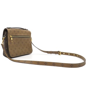 ルイヴィトン 2WAYバッグ ポシェット メティス MM モノグラムキャンバス ブラウン 茶 ショルダー  M44876 中古