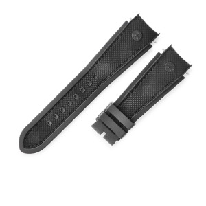 ハリーウィンストン 腕時計パーツ 純正 オーシャン用 ラバーバンド ラバー ブラック 新品同様 替え ラバー バンド ベルト 24ｍｍ ブラック 黒  中古