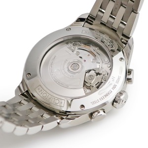 ボーム&メルシエ クリフトン クロノグラフ M0A10212 デイデイト アラビア ブラック 黒 スモセコ 自動巻き