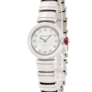 ブルガリ ピッコラ ルチェア LUVCHEA 102901 LU23S 純正ダイヤ シェル クオーツ