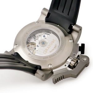 グラハム クロノファイター エアウイング オーバーサイズ 2OVKT.B09A ブラック 黒 デイト 自動巻き