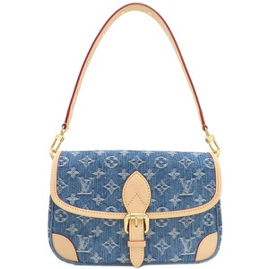 ルイヴィトン ショルダーバッグ ディアヌ モノグラムデニム ブルー 青 デニム   M13070 中古