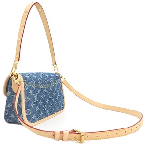 ルイヴィトン ショルダーバッグ ディアヌ モノグラムデニム ブルー 青 デニム   M13070 中古