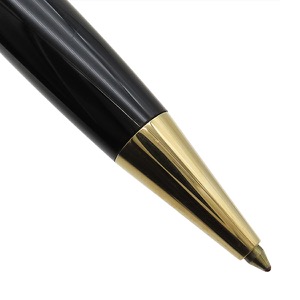 モンブラン ボールペン マイスターシュテュック ゴールドコーティング クラシック GP ブラック 黒 インク切れ   132453 中古
