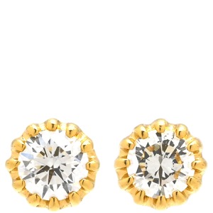 ピアス ダイヤピアス K18YG ゴールド 1P 1粒  中古