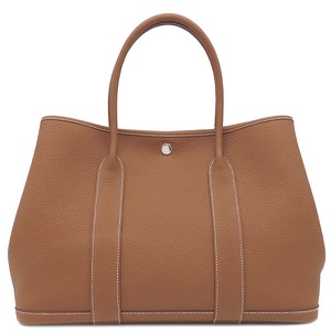 エルメス トートバッグ ガーデンパーティーPM ネゴンダ ブラウン 茶  中古