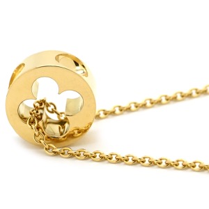 ルイヴィトン ネックレス パンダンティフ アンプラント K18YG ゴールド LOUIS VUITTON Au750 18K 18金 モノグラムフラワーモチーフ スイング  中古