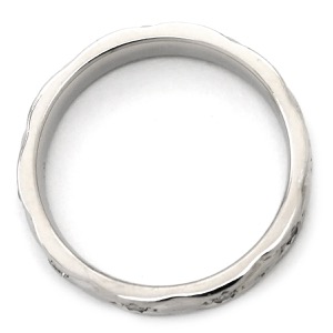 シャネル リング 指輪 マトラッセ Pt950 シルバー #48 プラチナム 10P 10石 10粒 フルダイヤ キルティング ミディアムモデル 中古