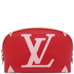 ルイヴィトン ポーチ ポシェット コスメティック マルチカラー 赤 バイカラー  M67694  中古