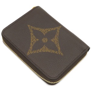 ルイヴィトン コインケース ジッピー コインパース ブラウン 茶 小銭入れ カード入れ  M69354 中古