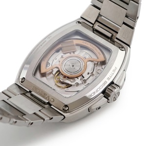 クストス メトロポリタン P-S F01103.4213001 新品同様 ブルー デイト スモセコ チタニウム 限定 自動巻き