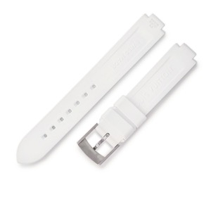 ルイヴィトン 腕時計パーツ 純正 タンブール用 モノグラム ラバーバンド ラバー ホワイト 尾錠付き ベルト ストラップ 15ｍｍ ホワイト 白  R15721 中古