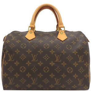 ルイヴィトン ハンドバッグ スピーディ 30 モノグラムキャンバス ブラウン 茶 ミニボストン M41526 中古