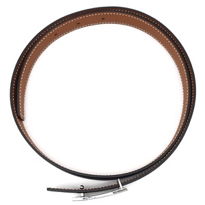 エルメス ベルト ミニコンスタンス マルトレ ヴォースイフト ブラック #80 黒 茶 リバーシブル  中古