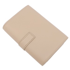 サンローラン キーケース カサンドラ レザー ベージュ メタルロゴ 鍵入れ 6連 6本 中古