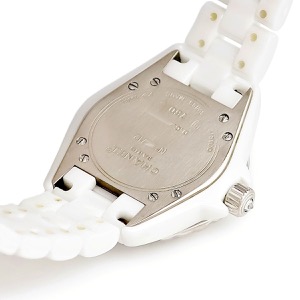 シャネル J12 リミテッドエディション H1308 K18WG×セラミック コンビ 純正ダイヤ 限定12本 クオーツ