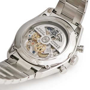 ゼニス エル プリメロ 36000VPH クラシック 03.2080.400/01.M2040 ホワイト クロノグラフ デイト 自動巻き