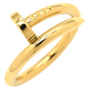 カルティエ リング 指輪 ジュスト アン クル クラシック K18YG ゴールド #56 Au750 18K 18金 JUSTE UN CLOU 釘モチーフ  B4092656 中古