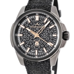 ノルケイン インディペンデンス ハクナミパカ NB3008B03A/LEO303/320BRLP.18B 新品同様 ヒョウ柄 自動巻き