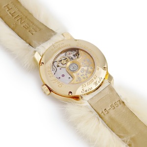 ゼニス ベビースター エリート 23.1220.67 K18YG無垢 純正ダイヤ ギョウシェ アラビア 自動巻き