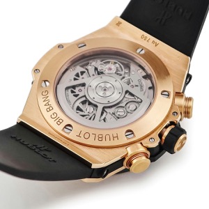 ウブロ ビッグバン ウニコ クロノ パーペチュアルカレンダー キングゴールド 406.OM.0180.RX 月相 自動巻き