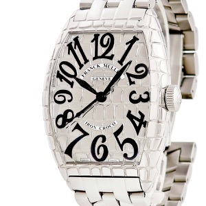 フランクミュラー トノウカーベックス アイアンクロコ 8880SC IRON CRO ビザン数字 シルバー 自動巻き