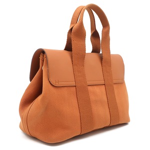 エルメス ハンドバッグ ヴァルパライソ PM  トワルシェブロン オレンジ オレンジ系  中古