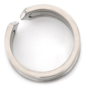 カルティエ リング 指輪 C2リング SM K18WG シルバー #50 Cドゥ 2C Au750 18K 18金 シー・ドゥ  中古