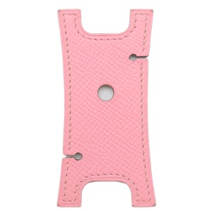 エルメス 小物 ドリング ヴォーエプソン ピンク イヤホンホルダー  中古