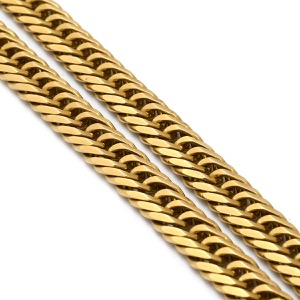 喜平 ネックレス K18 18金 51cm 49.7g 8面 トリプル K18YG ゴールド 造幣局検定マーク ※ショッピングローン対応していません   中古